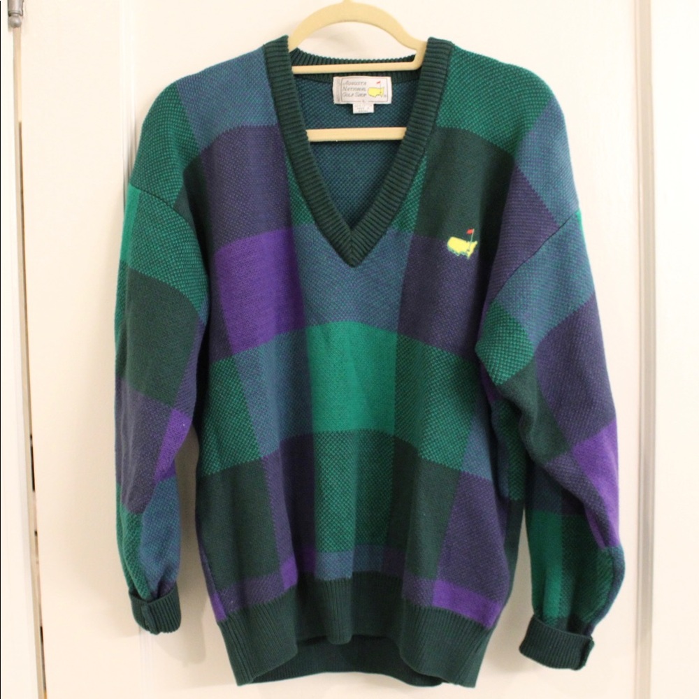 Authentic Masters golf sweater